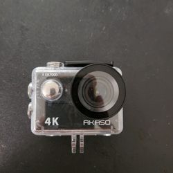 4k Action Camera Comes With Waterproof Case Extra Battery And Wireless Remote $25