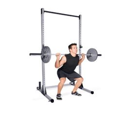 Power Rack with Olympic Barbell & 2 5lbs & 10lb weights