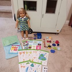 American Girl Doll Lanie + Camper