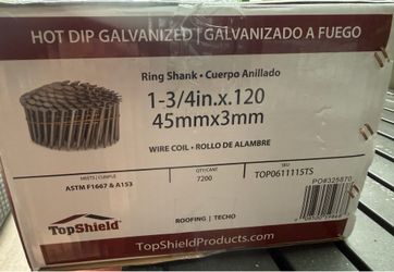 Hot Dipped Galvanized 1-3/4 roofing nails HDG