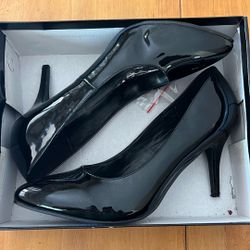 4in Black Pump Heels (size 14)