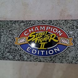 Arcade1Up Bezel STREET FIGHER 2 Piece