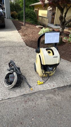 Free Karcher and Ryobi pressure washers