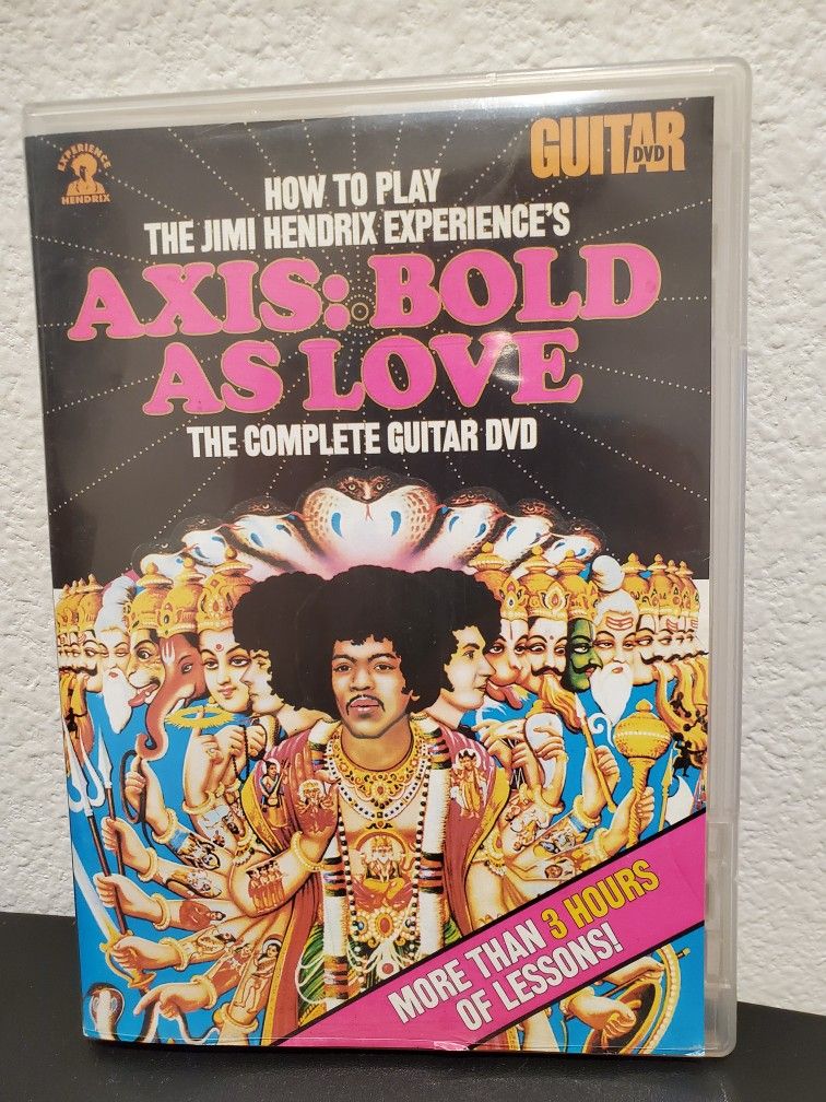 Complete Guitar DVD-Jimi Hendrix Experience AXIS