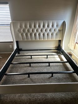 King size bed frame