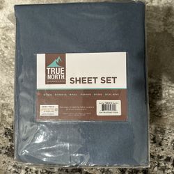 Blue Queen Sized Flannel Sheets 