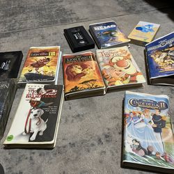 Vhs Disney movies