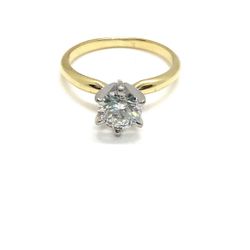 18K YG DIAMOND RING .65ctw EPJ020694