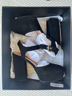 Coach Isabella Suede Pumps