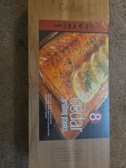 8pcs, Cedar Grilling Planks unopened