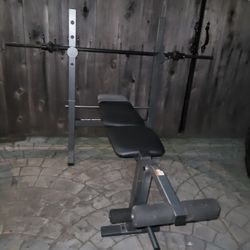 bench press n weights 💪