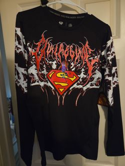 Civil Regime X Dc Superman Exclusive Collab Men’s Long Sleeve Shirt