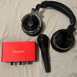 Focusrite,Headphone & Mic