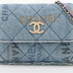 Chanel mini Denim Quilted Bag