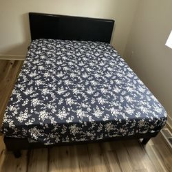 Queen Bed and bed Frame