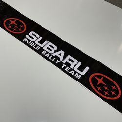 SUBARU Vinyl Car Windshield Decal Banner Automotive Wrap 