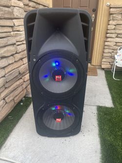 Nutek bluetooth speaker Model PS-70215BL