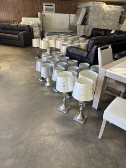 Lamps $30 each all of them are $30 each