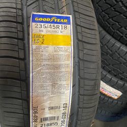 235/45/18 Goodyear Eagle LS2 Set Of Tires