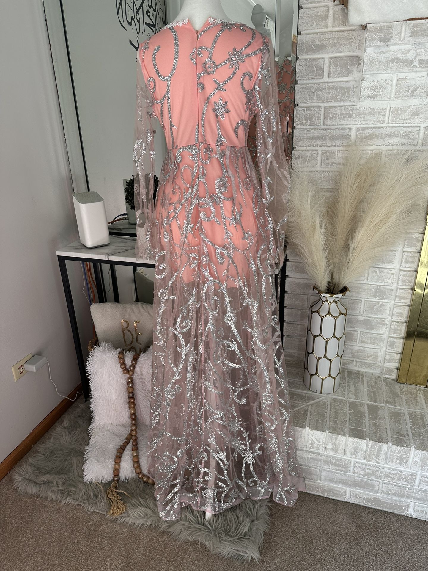 Shiny Sequin Women Long Dress Brand New