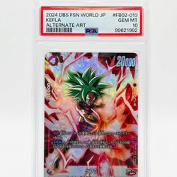 2024 DBS Kefla Alternate Art PSA 10 Gem Mint Card