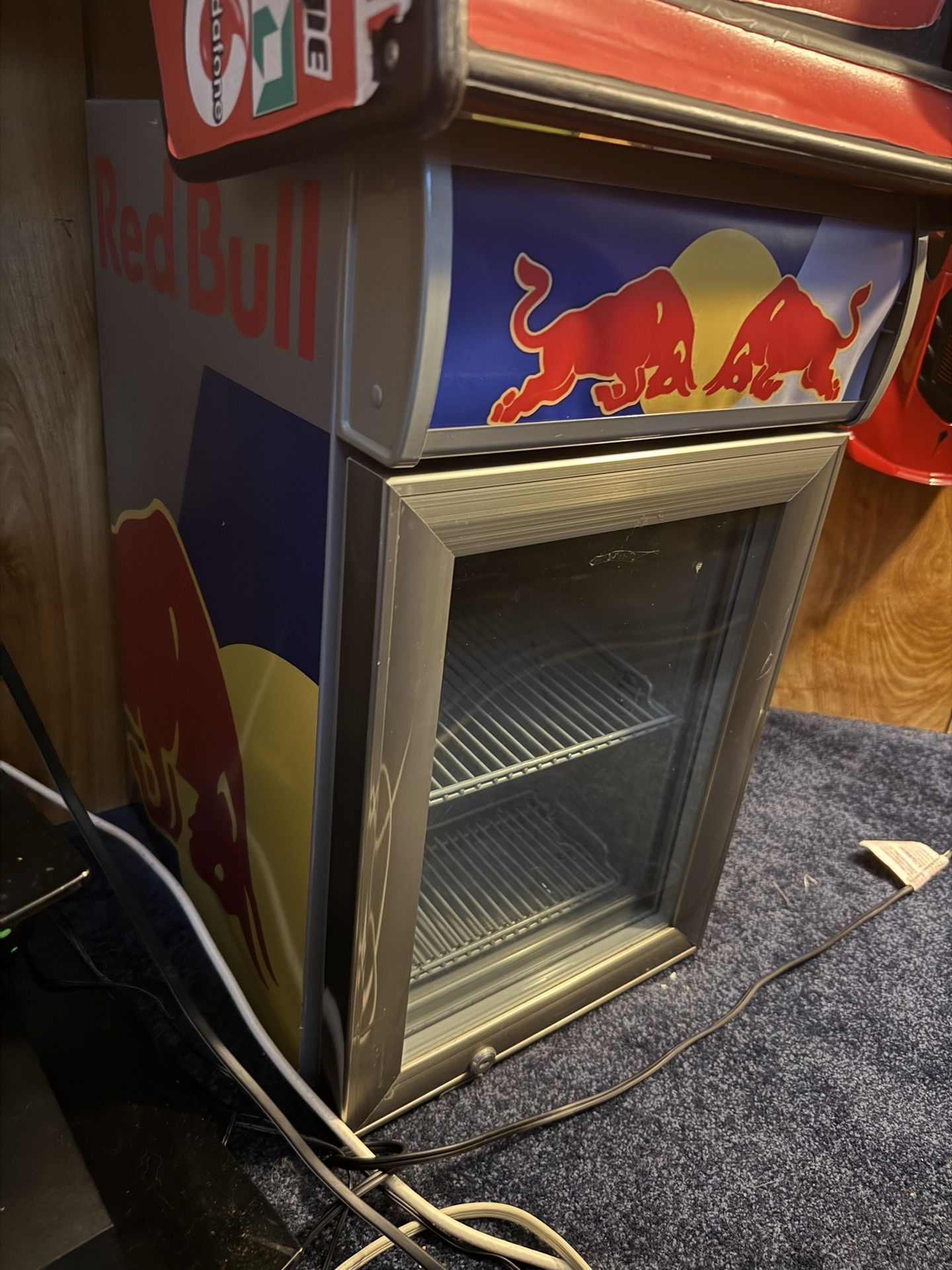 Red Bull Mini Fridge