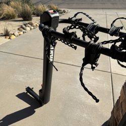 Yakima DoubleDown 4-Bike Tilting Hitch Mount Bike Rack – Good Condition