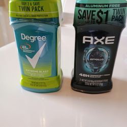 4 Men's Deodorants 