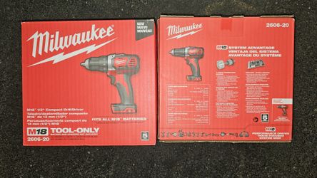 Milwaukee
M18 18V Lithium-Ion Cordless 1/2 in. Drill Driver (Tool-Only)