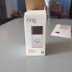Ring Battery Doorbell w/No Drill Mount