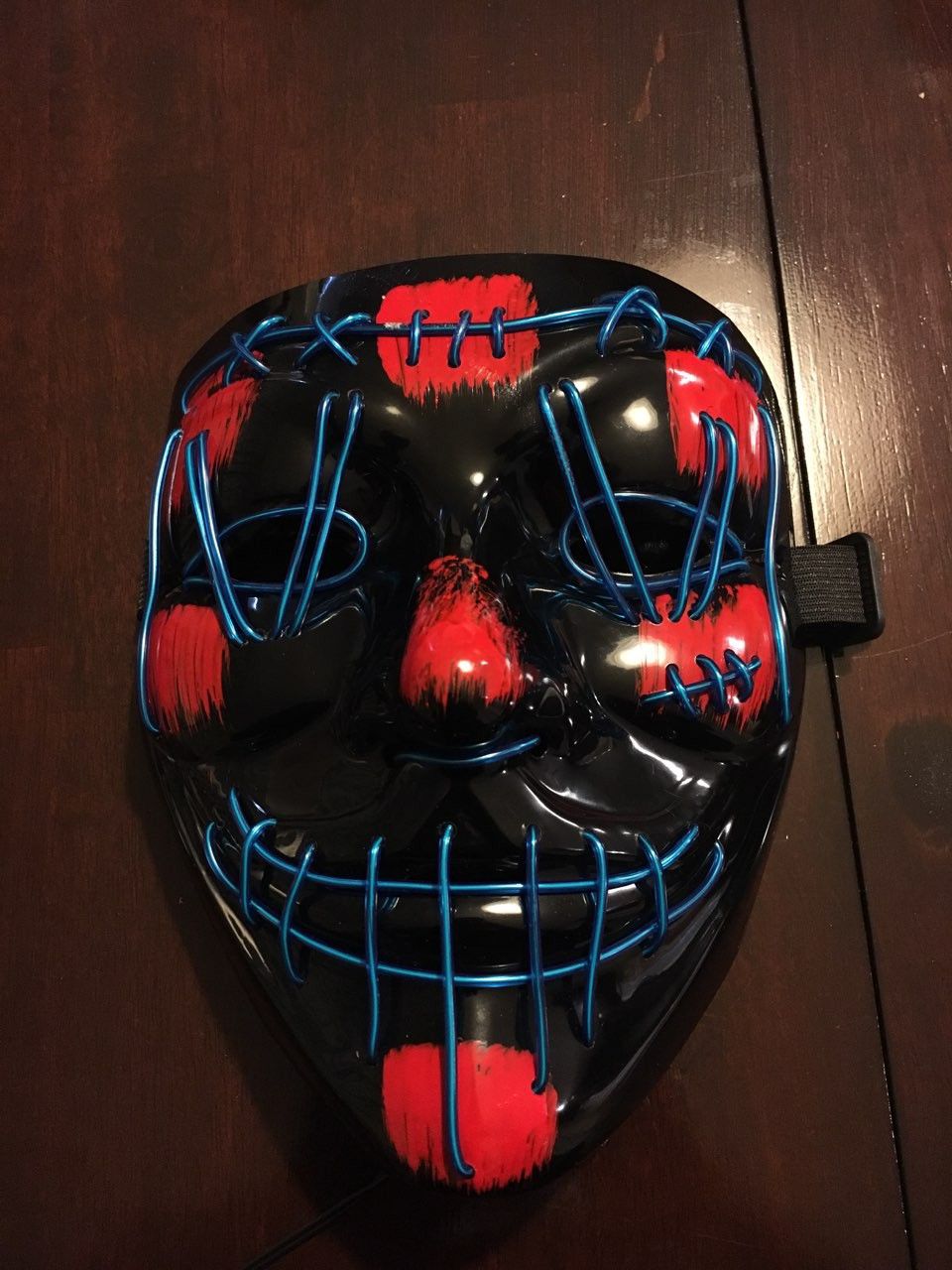 LED Halloween mask