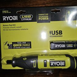 Ryobi Battery Powered Rotary Tool Kit