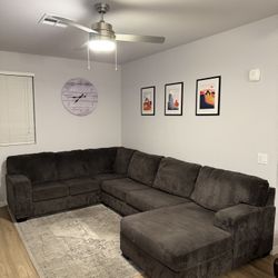 Gray Sectional/Couch