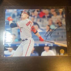 Gunnar Henderson Autograph 8 X 10 With Coa