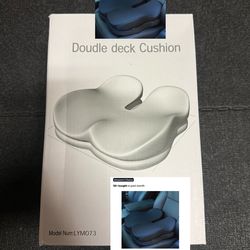 Dual Layered Memory Foam Seat Cushion