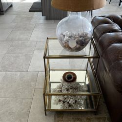 Pair Of CB2 End Tables