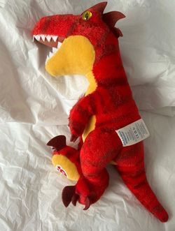 Build a bear red dinosaur