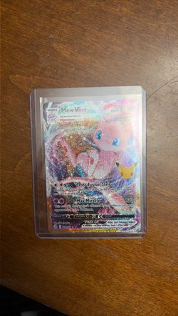 MEW Vmax 30th anniversary Pokemon