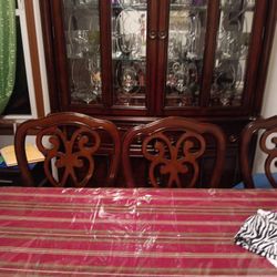 Dinning Set And Table For 8, 
