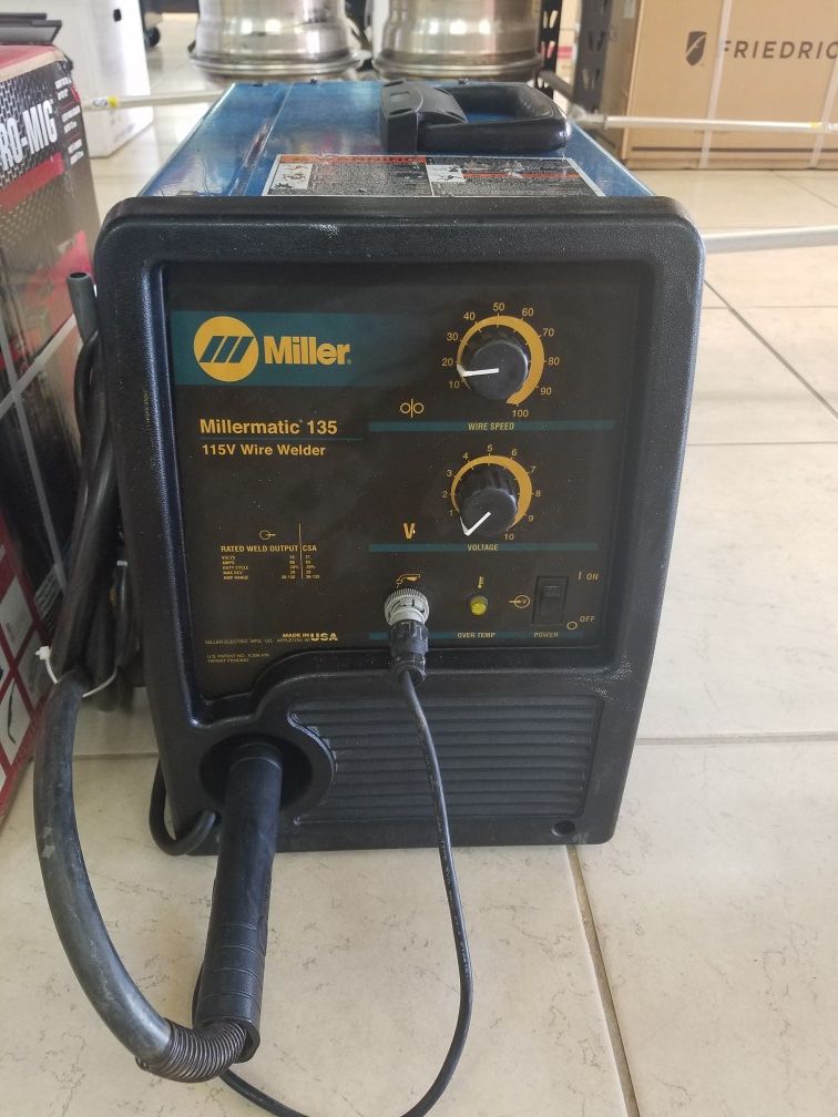 Miller Millermatic 135 Mig Welder for Sale in Rialto, CA OfferUp
