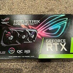 ASUS ROG Strix GeForce RTX 3090 OC 24GB GDDR6X Graphics Card 