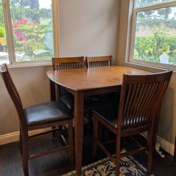 Ashley Dining Set, Table And 4 Chairs