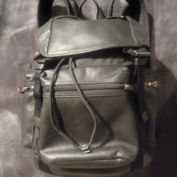 Mens Designer Black Coach All Terrain Trek BackPack (Authentic) 