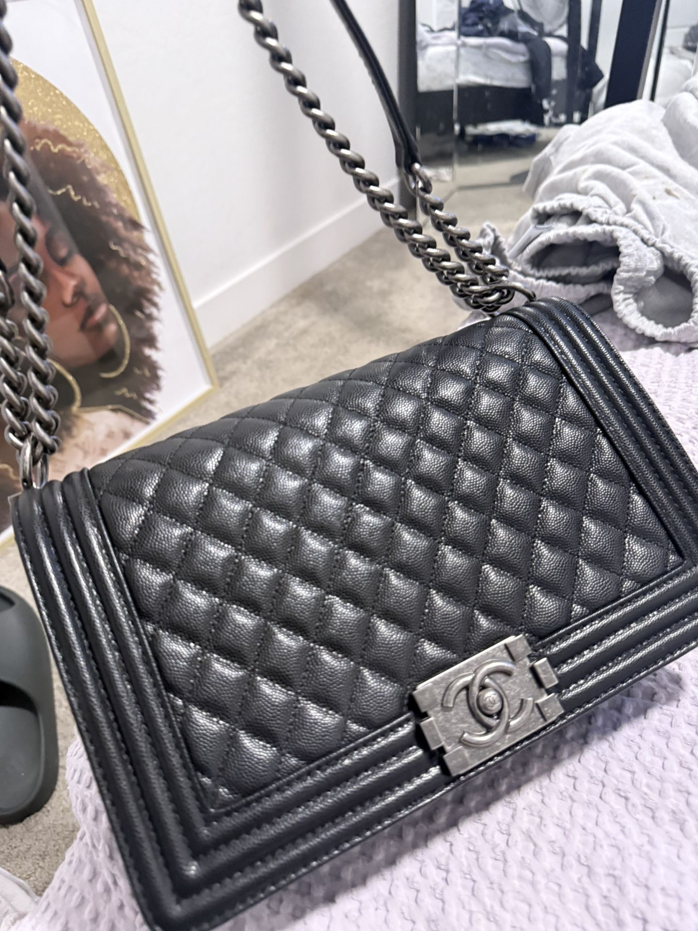 New Chanel Medium Boy Bag