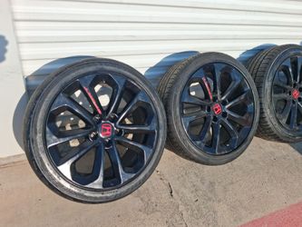 18' Honda oem wheels and tires