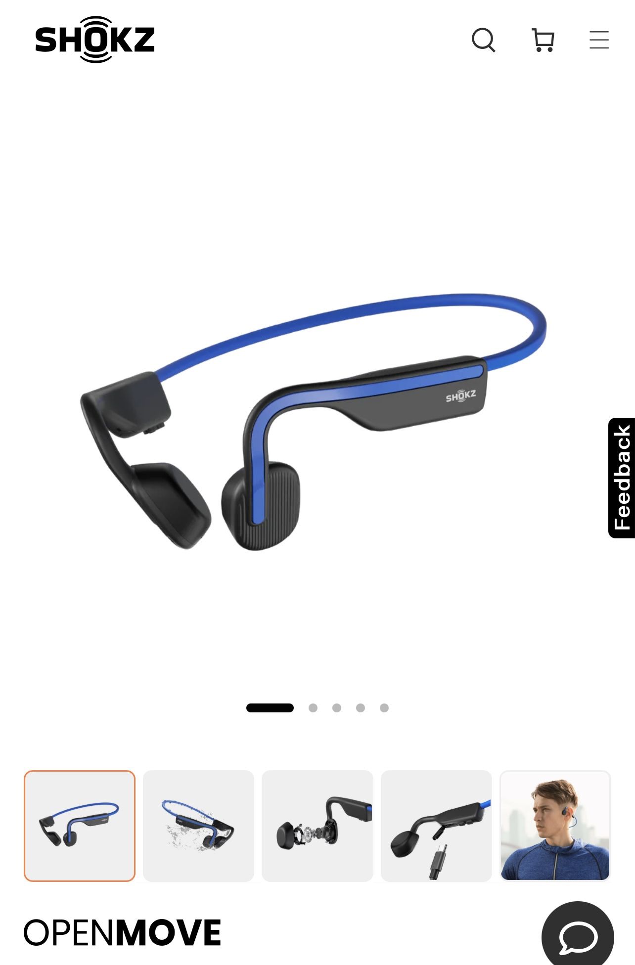 Shokz Open Move Wireless Headphones