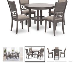 Wrenning Dining Table and 4 Chairs 