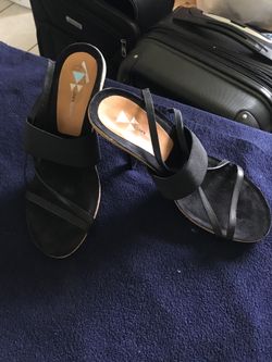 Black heels