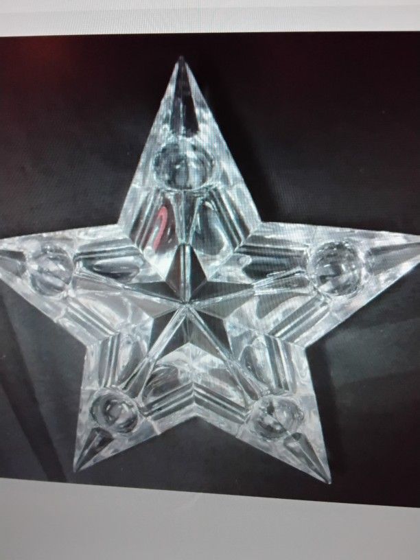 Mikasa Candle Holder With Candles