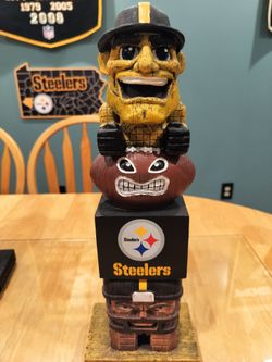 Pittsburgh Steelers NFL Tiki Totem Figurine